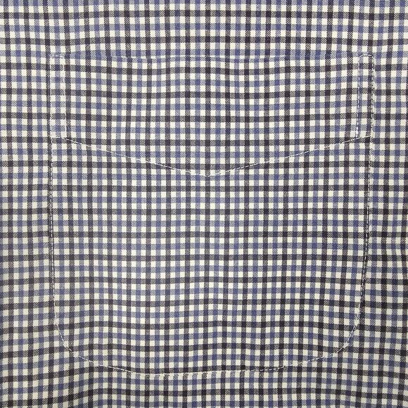 Vintage Abercrombie Fitch Shirt Large Check Plaid Relaxed Fit 90s Button-down - Picture 4 of 11